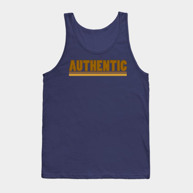 authentic Tank Top by CreativeIkbar Prints